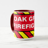 OAK GROVE FIREFIGHTER-TASSE TASSE (Vorderseite Links)