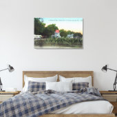 Oak Grove Villa SceneEl Verano, CA Leinwanddruck (Insitu (Schlafzimmer))
