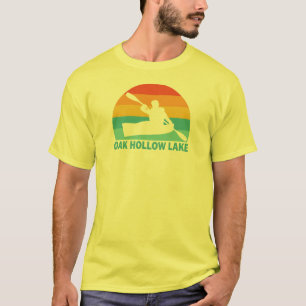 Oak Hollow Lake North Carolina Kayak T-Shirt