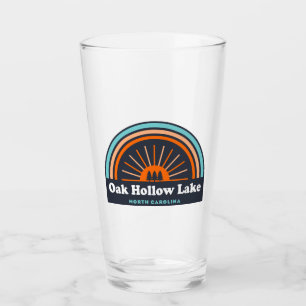 Oak Hollow Lake North Carolina Rainbow Glas