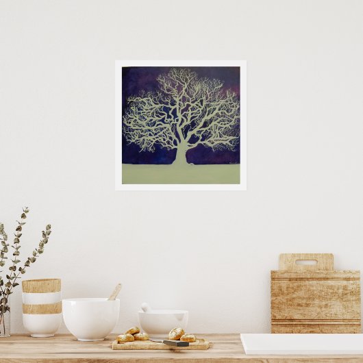 Oak in Winter Poster (Küche)