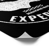 Oak Island Expedition Schatzsuche Retro Mystery Poster (Ecke)