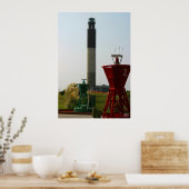 Oak Island Light und Buoys Poster (Küche)