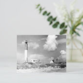 Oak Island Lighthouse Postkarte (Stehend Vorderseite)