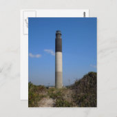 Oak Island Lighthouse Postkarte (Vorne/Hinten)