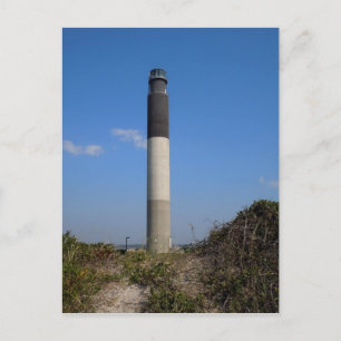 Oak Island Lighthouse Postkarte