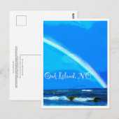 OAK ISLAND, NC Postkarten (Vorne/Hinten)