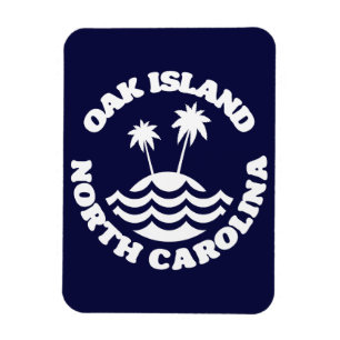 Oak Island, North Carolina Magnet