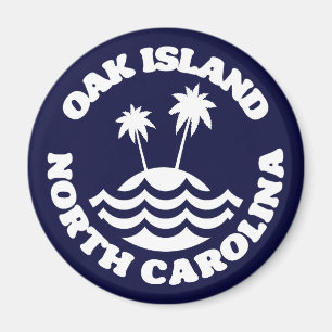 Oak Island, North Carolina Magnet