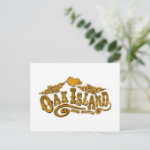 Oak Island Saloon Postkarte (Stehend Vorderseite)