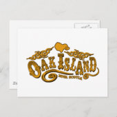 Oak Island Saloon Postkarte (Vorne/Hinten)