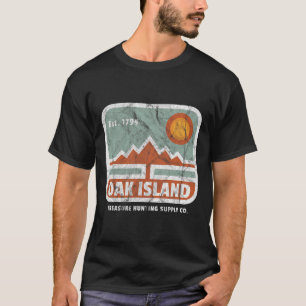 Oak Island Schatzsuche Versorgung Vintage 1795 Kar T-Shirt