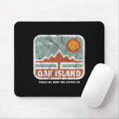 Oak Island Schatzsuche Vintag 1795 Karte Mousepad (Mit Mouse)