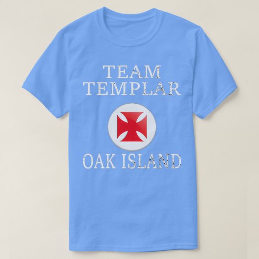 OAK ISLAND TREASURE JUNTING Team Templar T-Shirt (Design vorne)