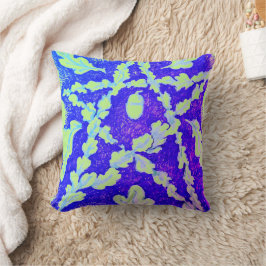Oak Leaf Pentagramm Bright farbenfroh Kissen