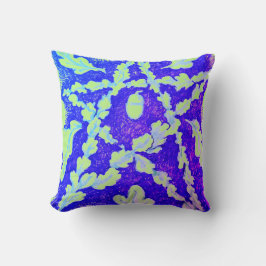 Oak Leaf Pentagramm Bright farbenfroh Kissen