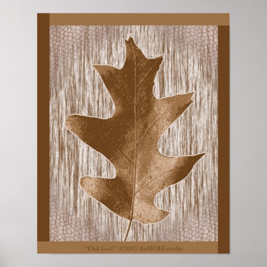 Oak Leaf Poster (Vorne)