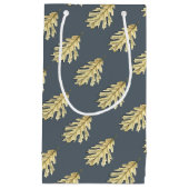 Oak Leaf Watercolor Kleine Geschenktüte (Vorderseite)