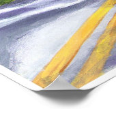 Oak Linde Road Poster (Ecke)