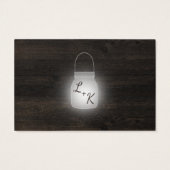 Oak Ridge Rustic Wedding Website UAWG Insert Cards (Rückseite)