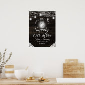 Oak Ridge Rustikale glücklich immer nach dem Empfa Poster (Küche)