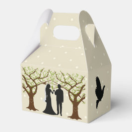 Oak Tree Bride und Groom Gevor Geschenkboxen Geschenkschachtel