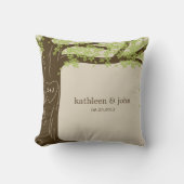 Oak Tree Custom Throw Pillow Kissen (Vorderseite)