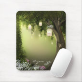 Oak Tree Enchanted Forest Garden Mouse Pad Mousepad (Mit Mouse)