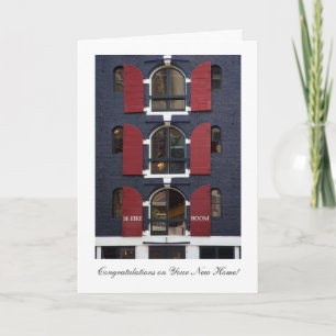 Oak Tree Eyes - Glückwunsch zu New Zuhause Karte