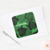 Oak Tree for the Win Quadratischer Aufkleber (Umschlag)