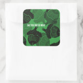 Oak Tree for the Win Quadratischer Aufkleber (Tasche)