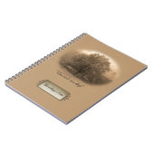 Oak Tree Genealogy-Notebook Notizblock (Linke Seite)