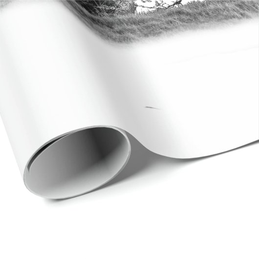 OAK TREE GESCHENKPAPIER (Rolleneckpunkt)