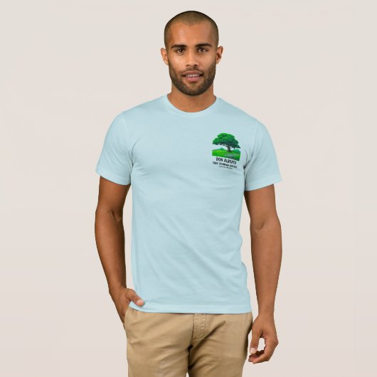 Oak Tree Logo | Custom Tree Trimming Services T-Shirt (Vorne ganz)