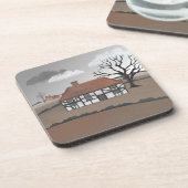 Oak Tree Manor Getränkeuntersetzer (Linke Seite)