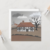 Oak Tree Manor Karte (Vorderseite/Rückseite Beispiel)