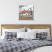 Oak Tree Manor Leinwanddruck (Insitu (Schlafzimmer))