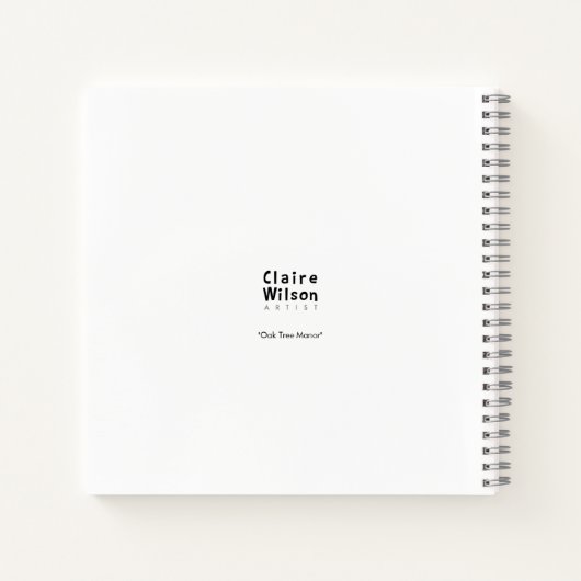 Oak Tree Manor Notizblock (Rückseite)