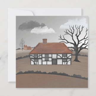 Oak Tree Manor Postcard Karte