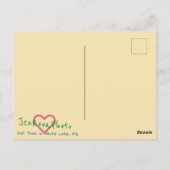 Oak Tree Postcard Postkarte (Rückseite)