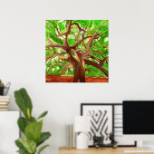 Oak Tree Poster (Heimbüro)