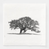 OAK TREE SERVIETTE (Vorderseite)