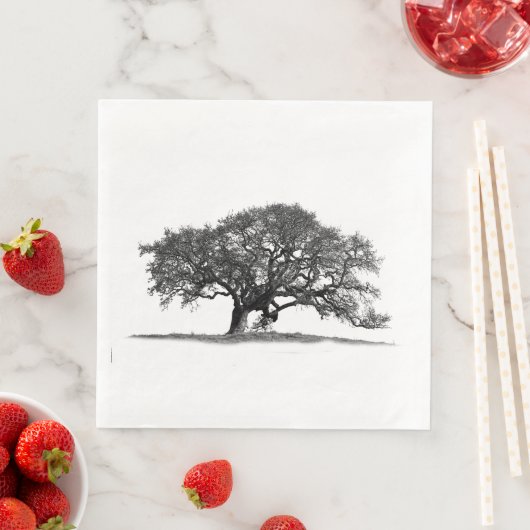 OAK TREE SERVIETTE (Beispiel)