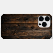 Oak Wood Grain Phone Case (Rückseite (Horizontal))