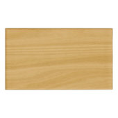 Oak Wood Namenschild (Vorderseite)