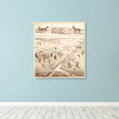 Oakdale Ranch Leinwanddruck (Insitu (Holzboden))