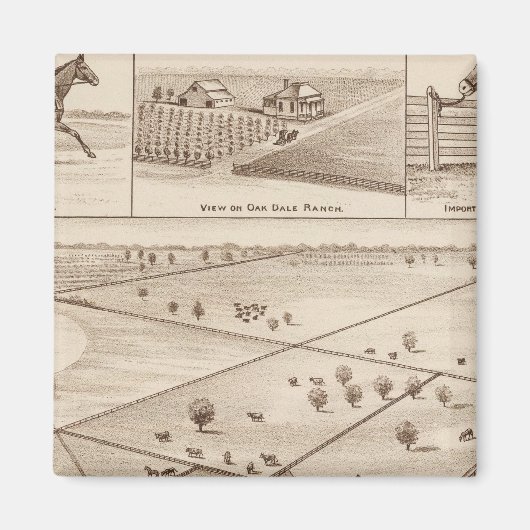 Oakdale Ranch Magnet (Vorne)