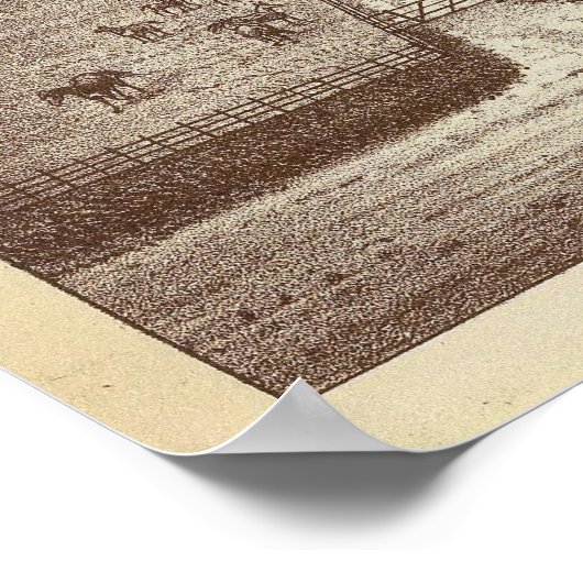 Oakdale Ranch Poster (Ecke)