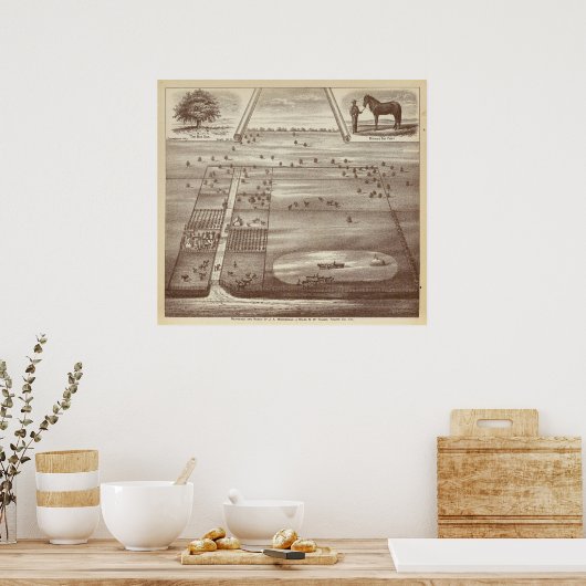 Oakdale Ranch Poster (Küche)