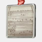 Oakdale Ranch Silbernes Ornament (Links)